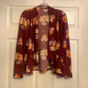 Maurices Thermal Cardigan Sz M